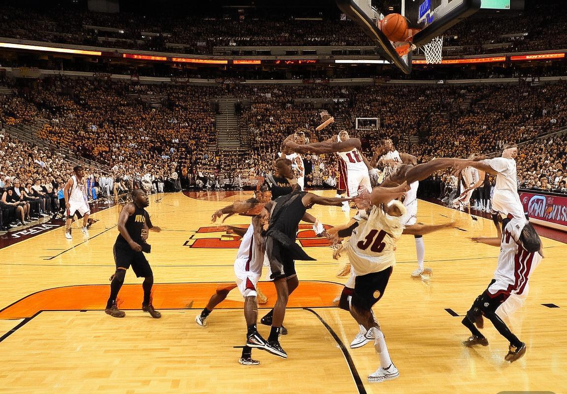 2015NBA总决赛：勒布朗·詹姆斯与德维恩·韦德巅峰对决火花四溅(图5)